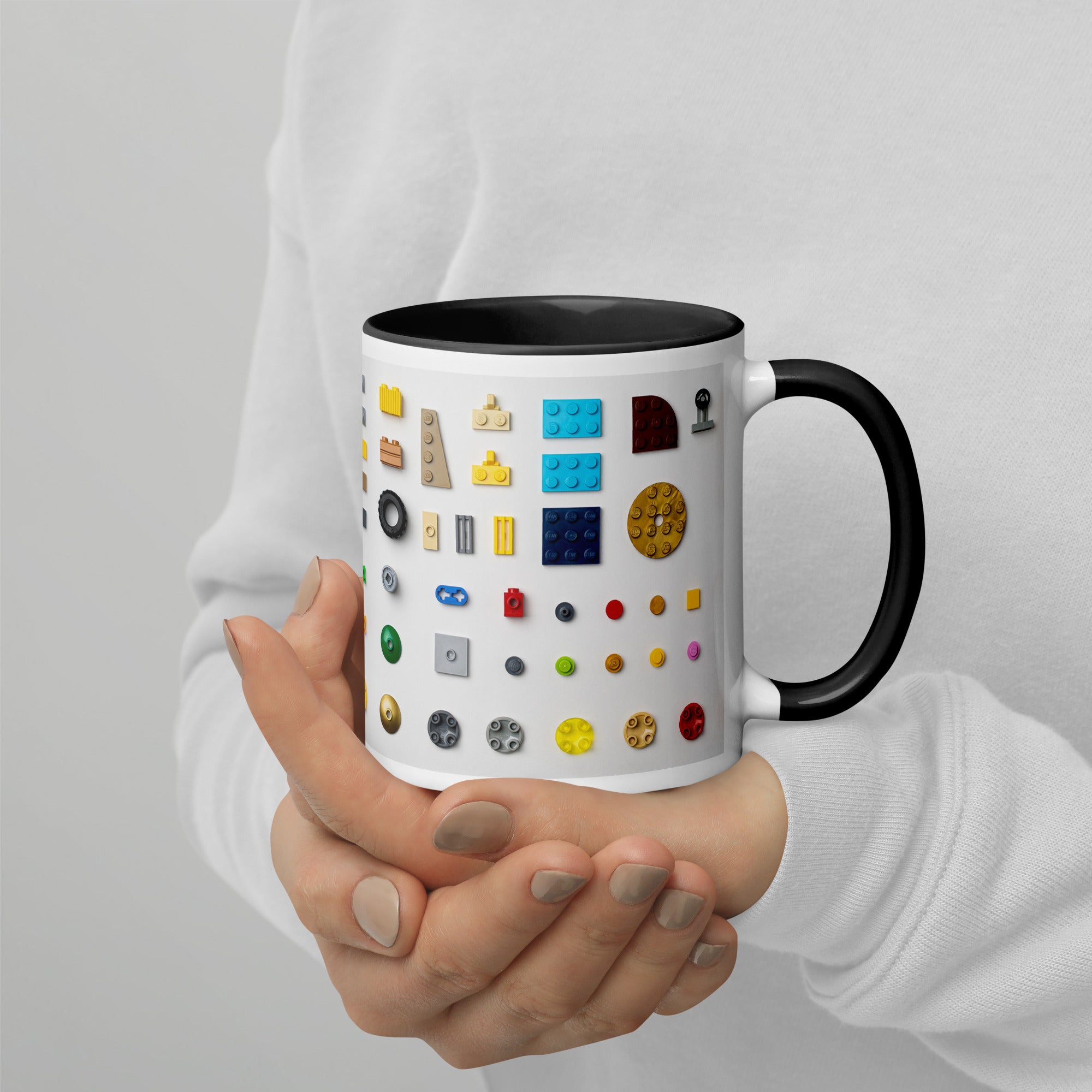 Knolled Lego Bricks Coffee & Tea Mug | Ceramic - 11 oz - StudBee