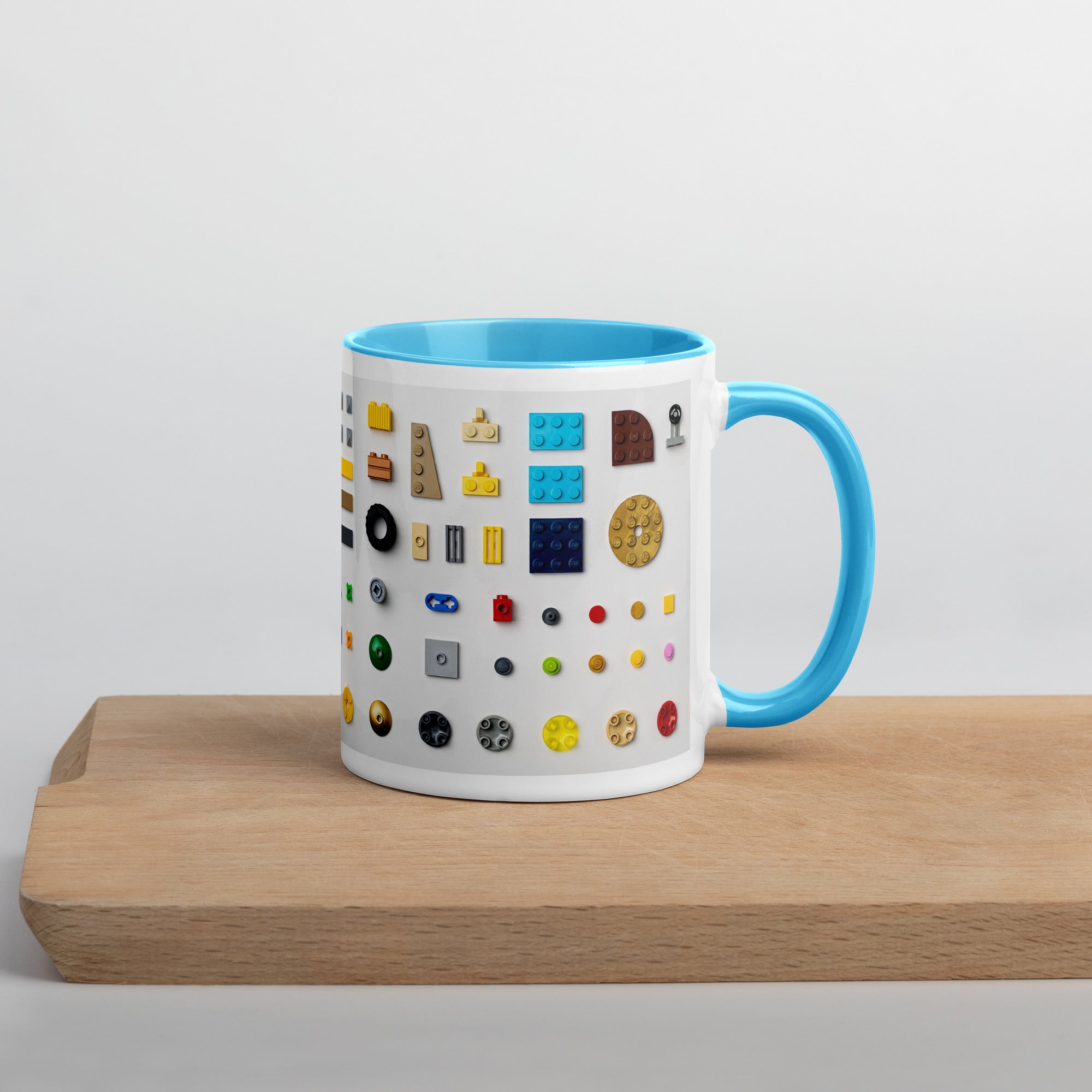 Knolled Lego Bricks Coffee & Tea Mug | Ceramic - 11 oz - StudBee