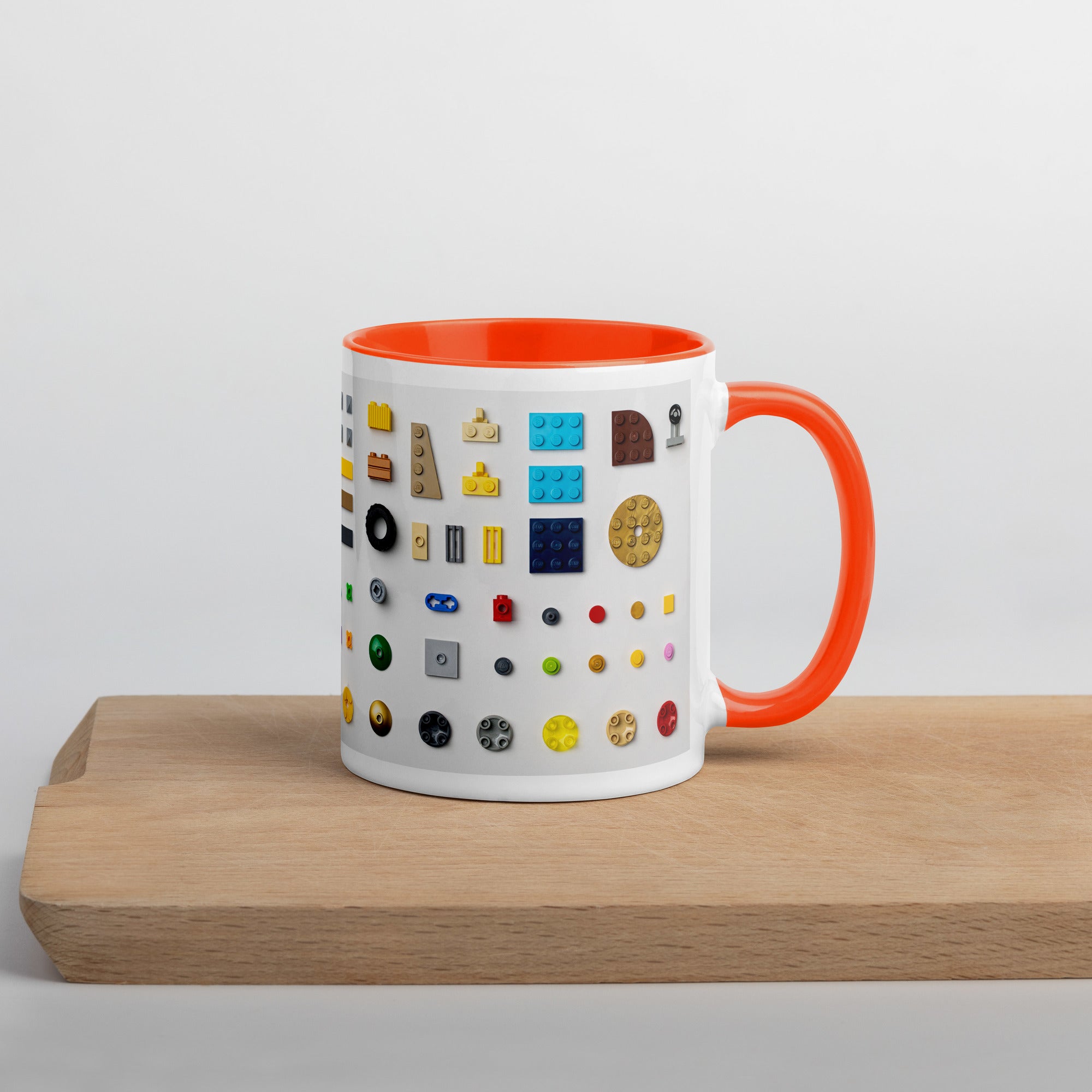 Knolled Lego Bricks Coffee & Tea Mug | Ceramic - 11 oz - StudBee