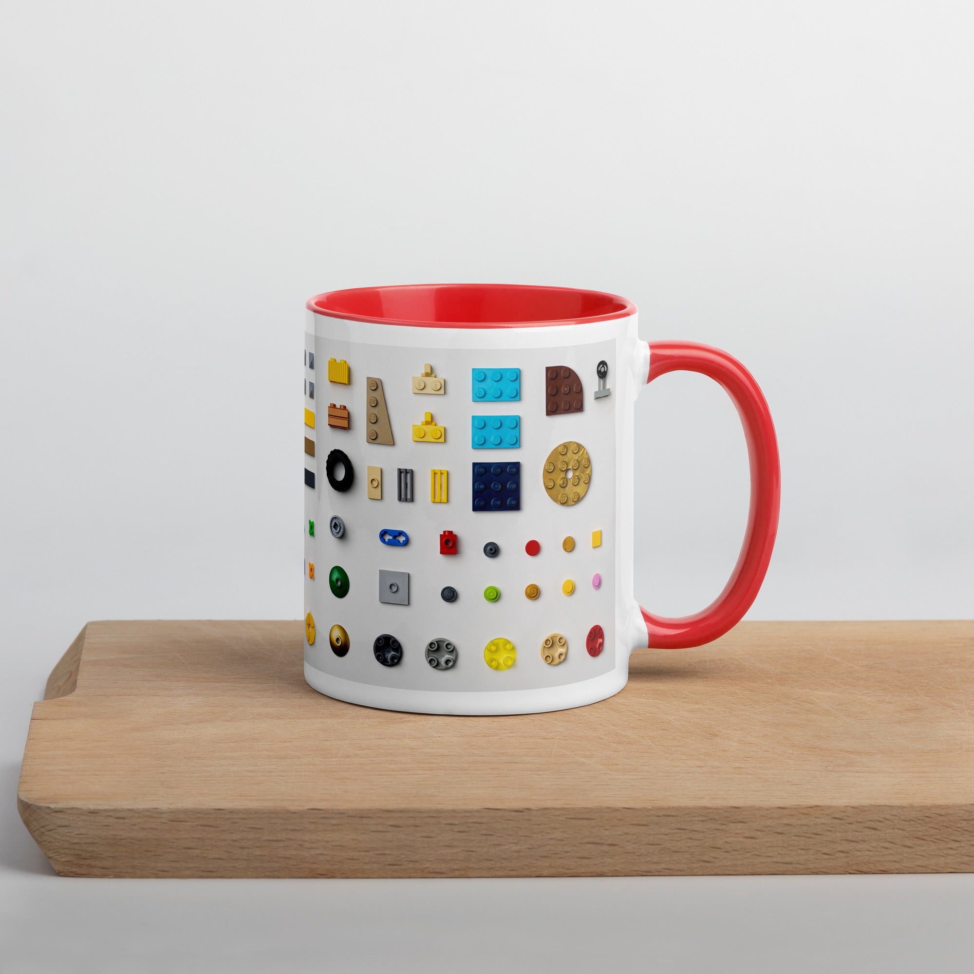 Knolled Lego Bricks Coffee & Tea Mug | Ceramic - 11 oz - StudBee
