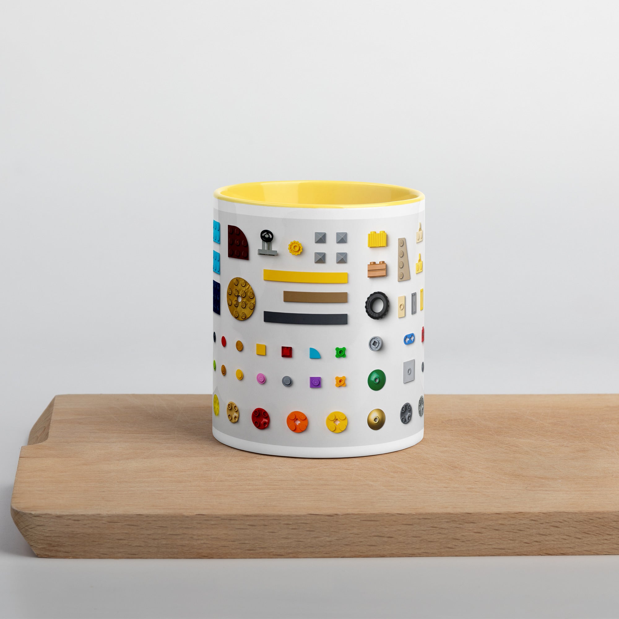 Knolled Lego Bricks Coffee & Tea Mug | Ceramic - 11 oz - StudBee