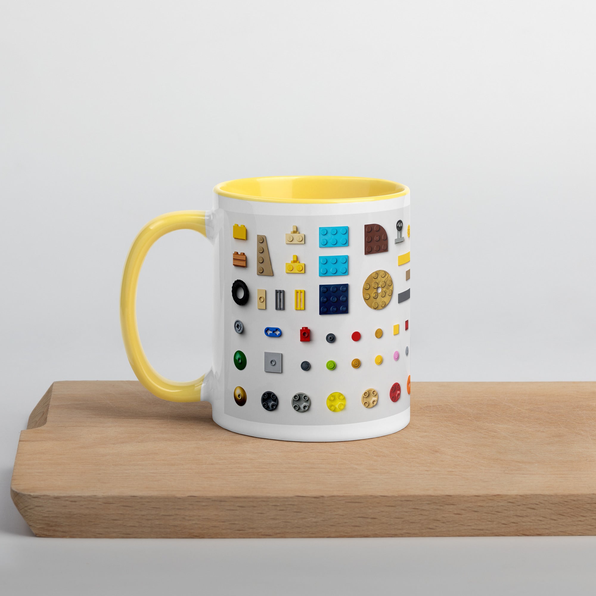 Knolled Lego Bricks Coffee & Tea Mug | Ceramic - 11 oz - StudBee