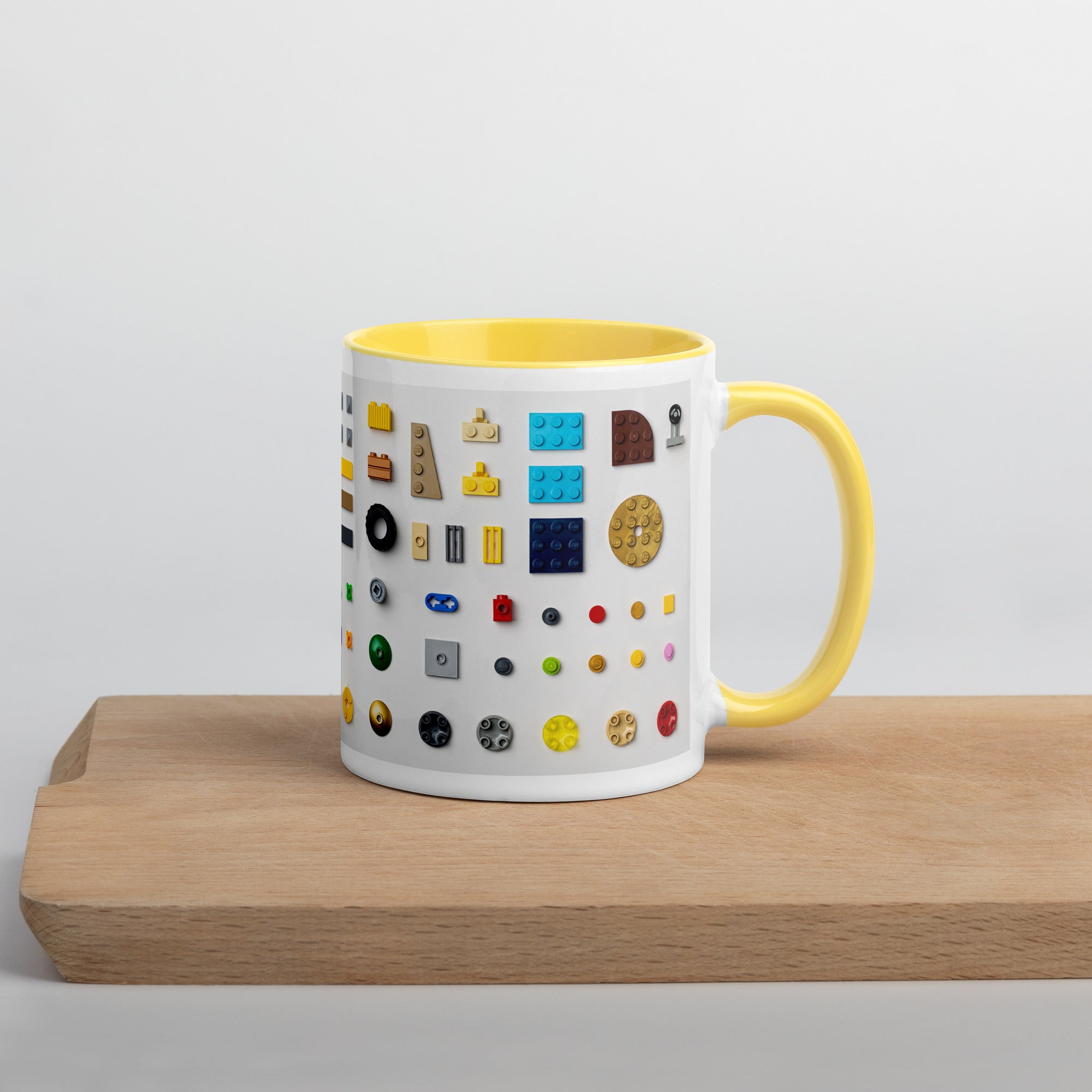 Knolled Lego Bricks Coffee & Tea Mug | Ceramic - 11 oz - StudBee